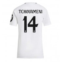 Maglie da calcio Real Madrid Aurelien Tchouameni #14 Prima Maglia Femminile 2024-25 Manica Corta